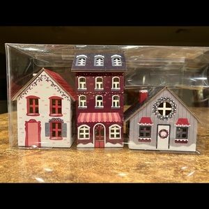 Target Bullseye brand New 2022 ChrisVillage collection set of 3.